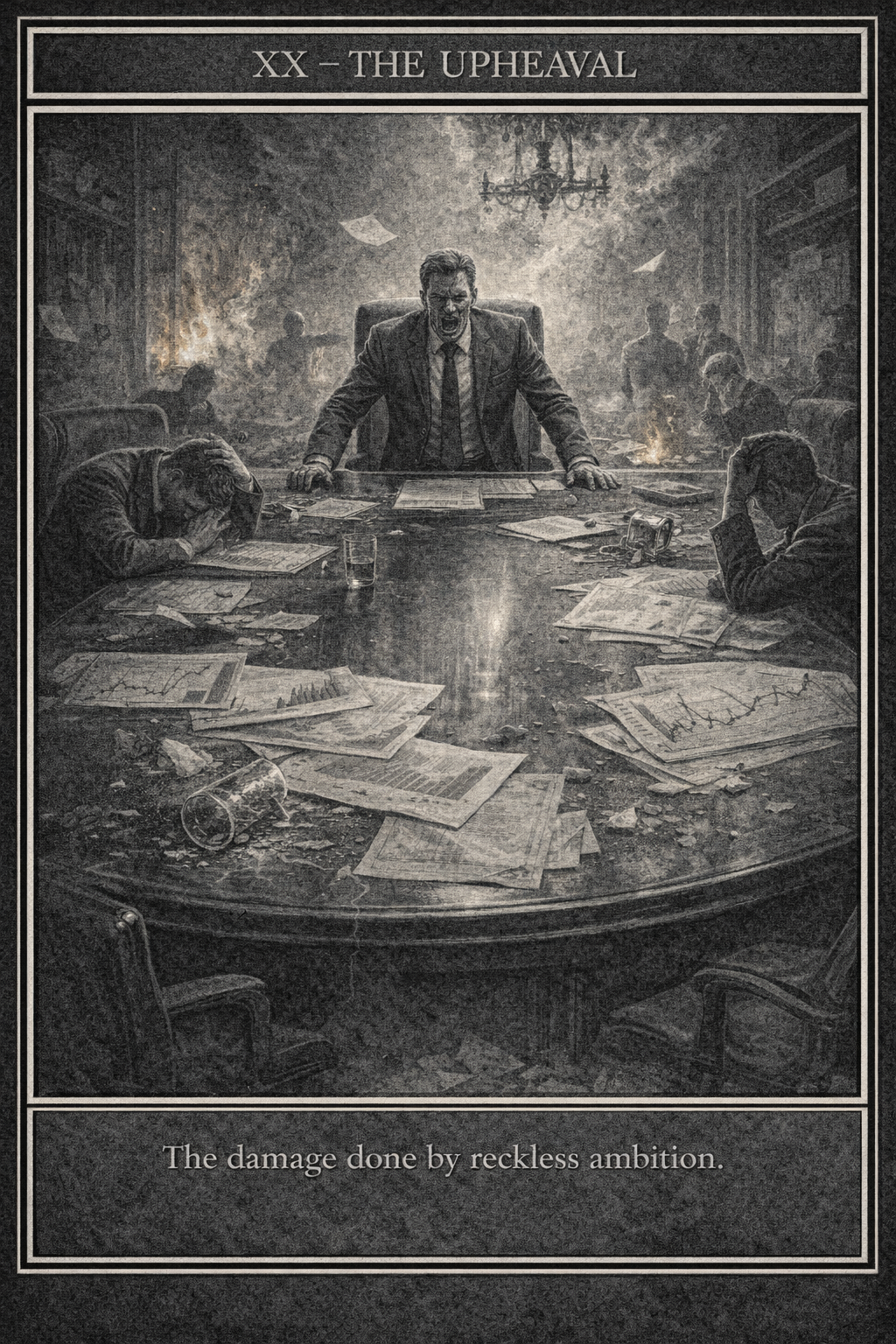 Leadership Dysfunction Tarot - Major Arcana Deck