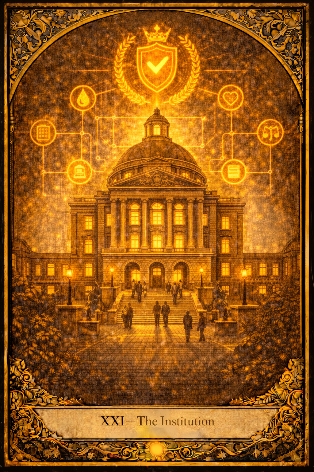 Institutional Coherence Tarot - Major Arcana