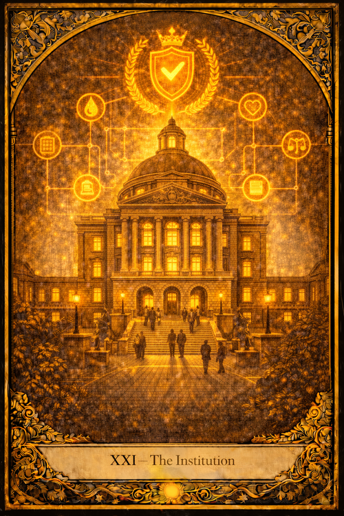 Institutional Coherence Tarot - Major Arcana
