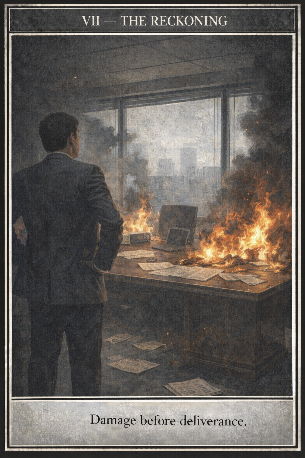 Leadership Dysfunction Tarot - Major Arcana Deck