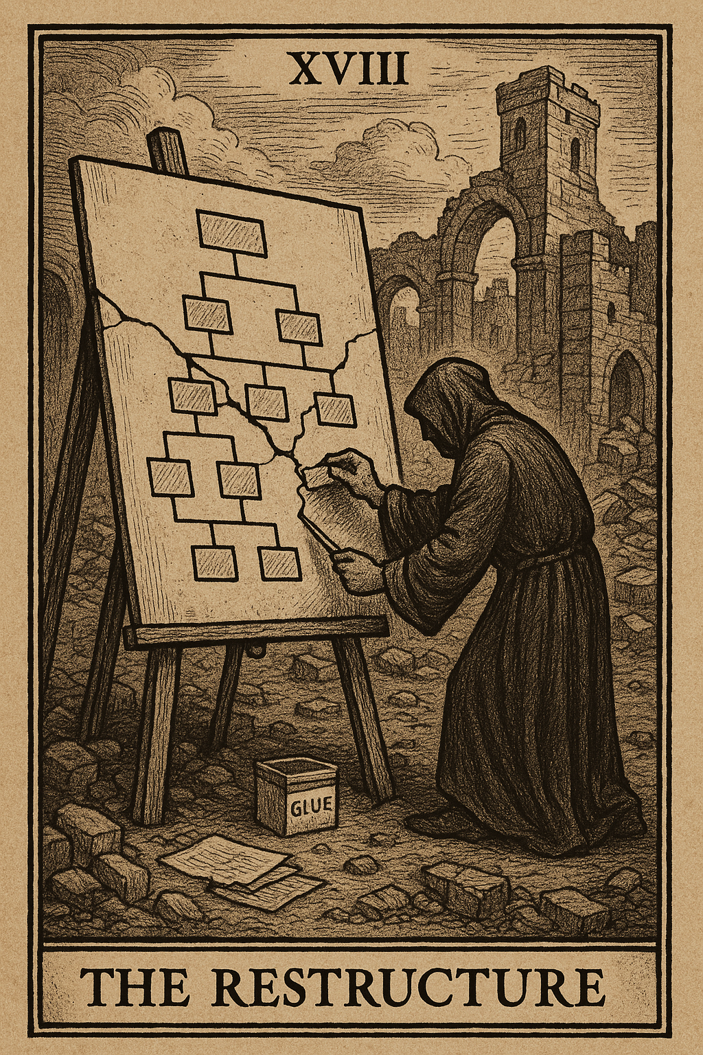 Institutional Dysfunction Tarot - Complete 78 Card Deck