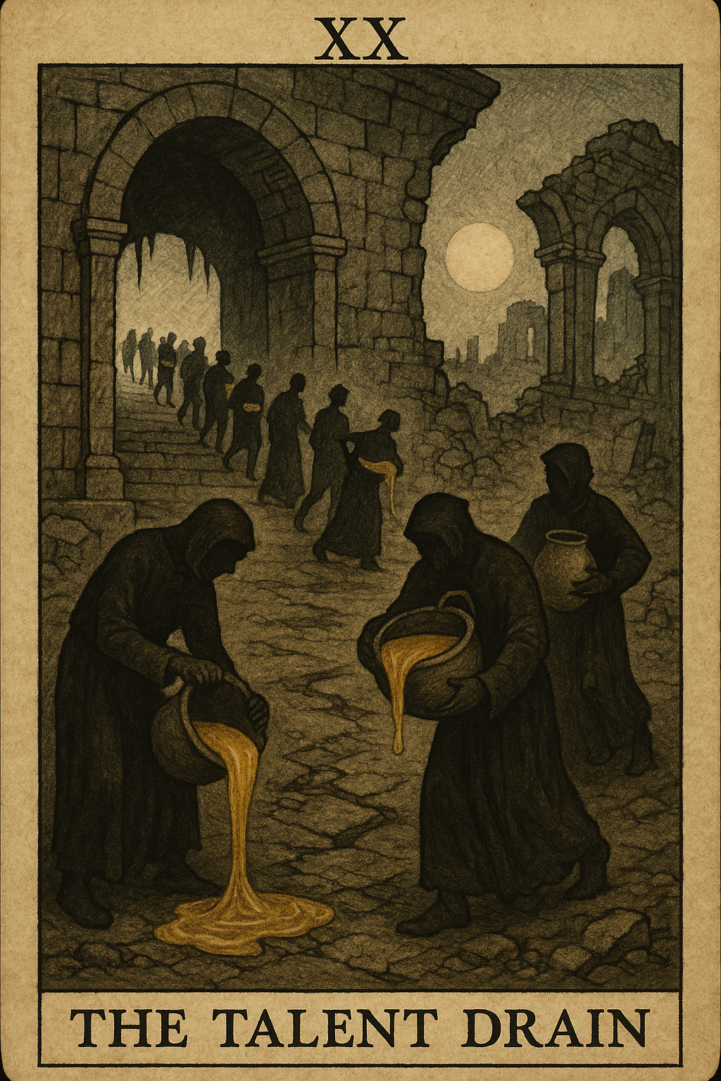 Institutional Dysfunction Tarot - Major Arcana Deck