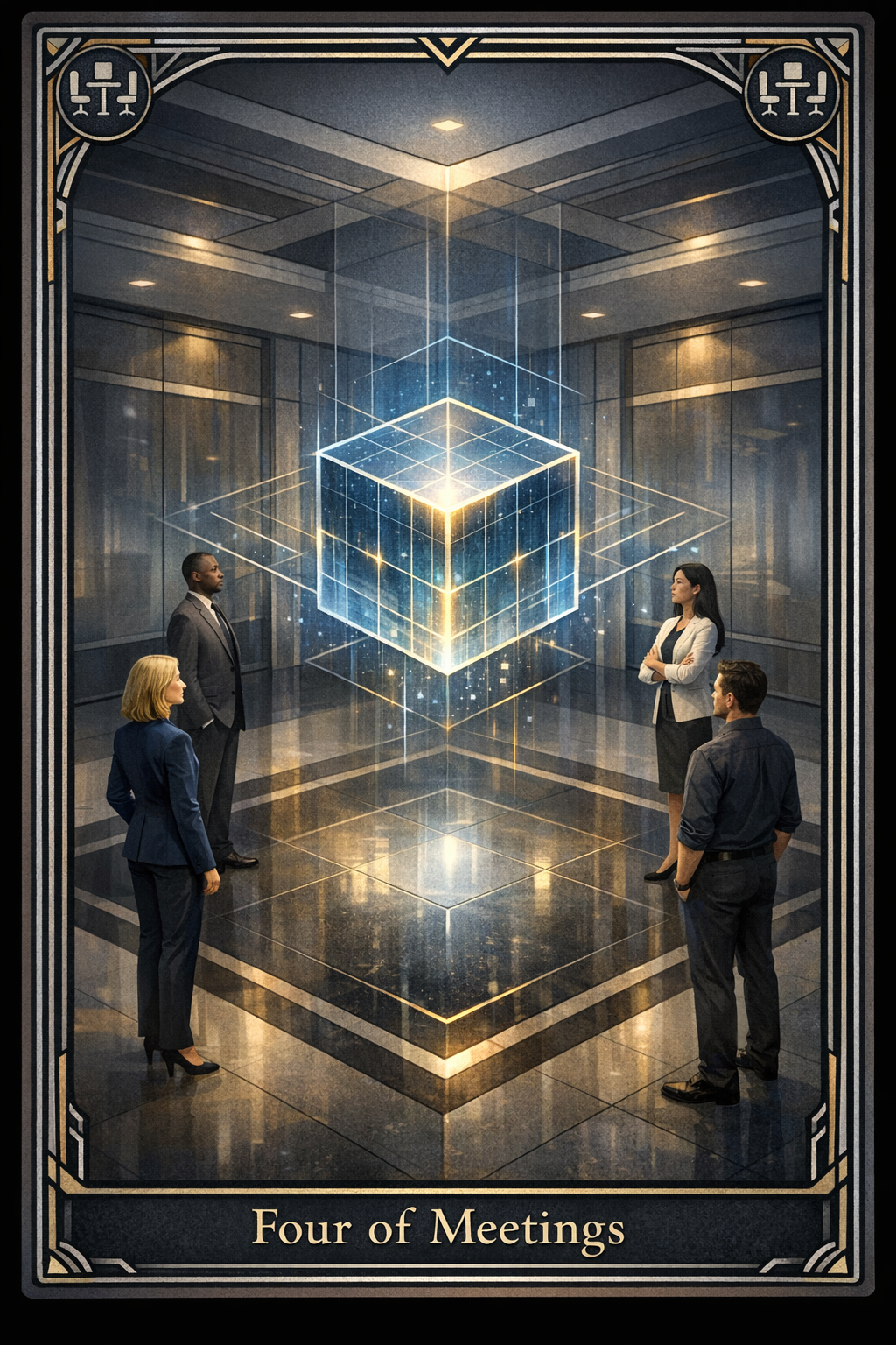 Institutional Coherence Tarot - Full Deck