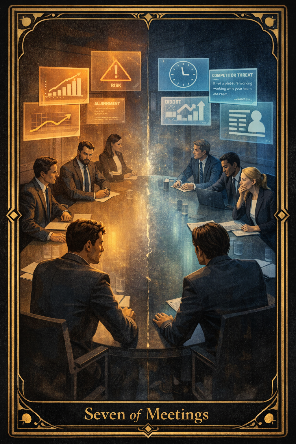 Institutional Dysfunction + Coherence Tarot - Two Full Decks